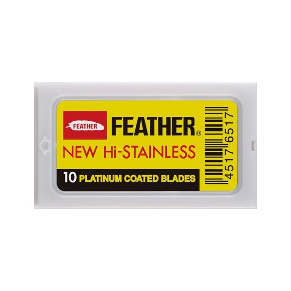 Feather Platinum Coated Blades