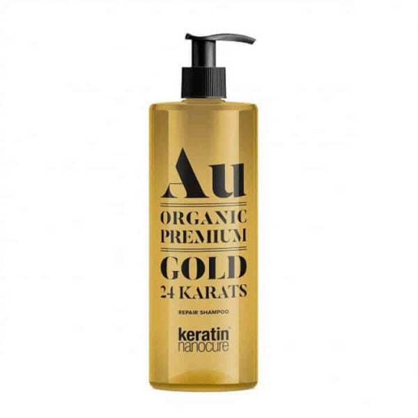 Keratin Nanocure® Au Gold 24ct Shampoo 500ml