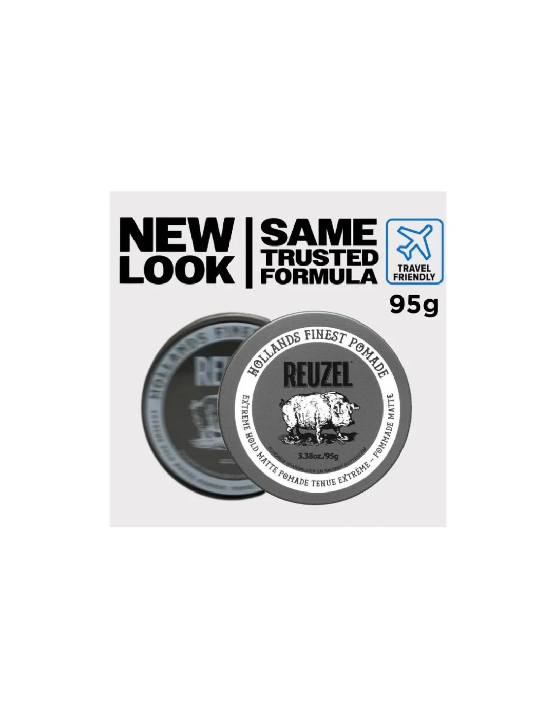 Reuzel Extreme Hold Matte Pommade 95gr
