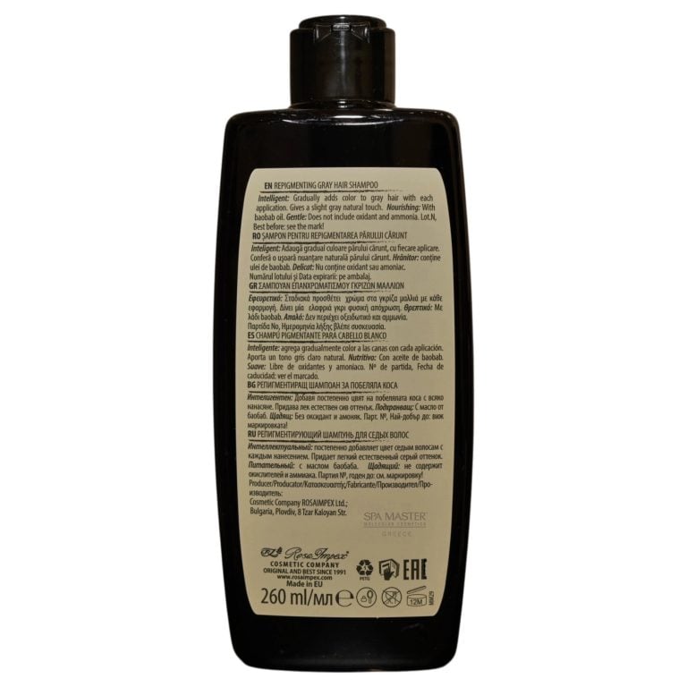 Men’s Master Χρωμοσαμπουάν Repigmenting Gray Hair Shampoo 260ml