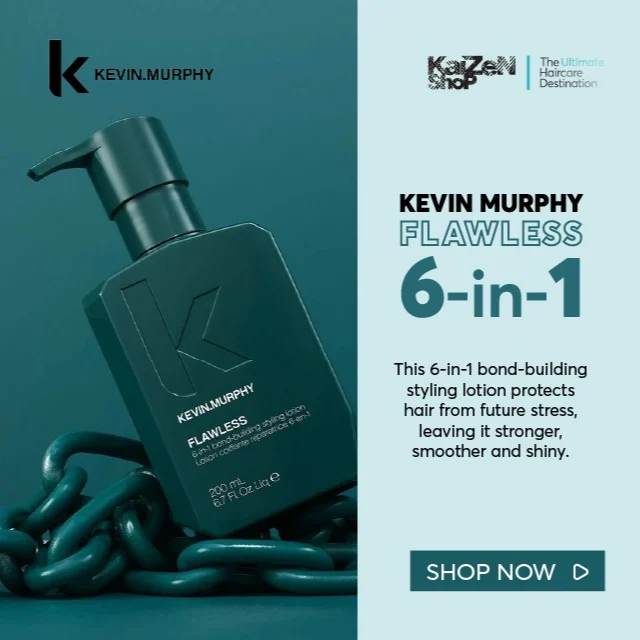 kevin murphy FLAWLESS είναι ένα
 6-in-1 λоσιον στυλινγκ για σύνδεση που δουλεύει εσωτερικά στο νήμα των μαλλιών για να ενισχύει, να επισκευάσει και να προστατεύσει απο το stayling. Ενεργοποιημένο από την τεχνολογία KM.RE.BOND, Arginine και ένα Fermented Oil blend, βοηθά στη ανακαίνιση της εσωτερικής δομής των μαλλιών, μείωση της σπαστικότητας και υποστήριξη μακροχρόνιας ανθεκτικότητας!!!!❤️

kevinmurphy
#kaizentm 
#kaizenshop 
#kaizenheraklion